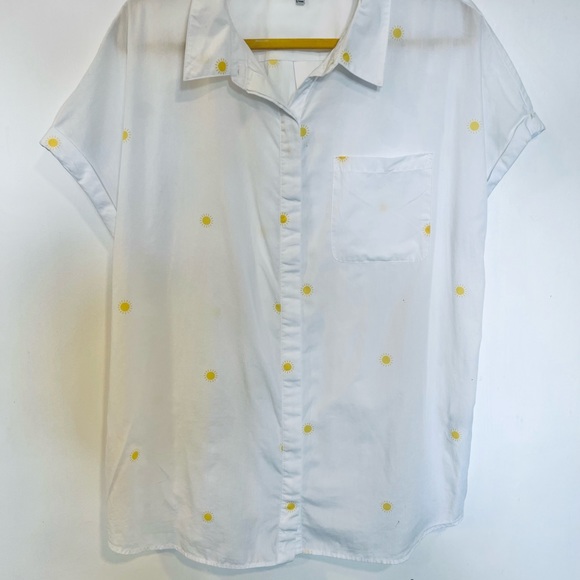 Joules white shirt blouse size 16 - Picture 6 of 7